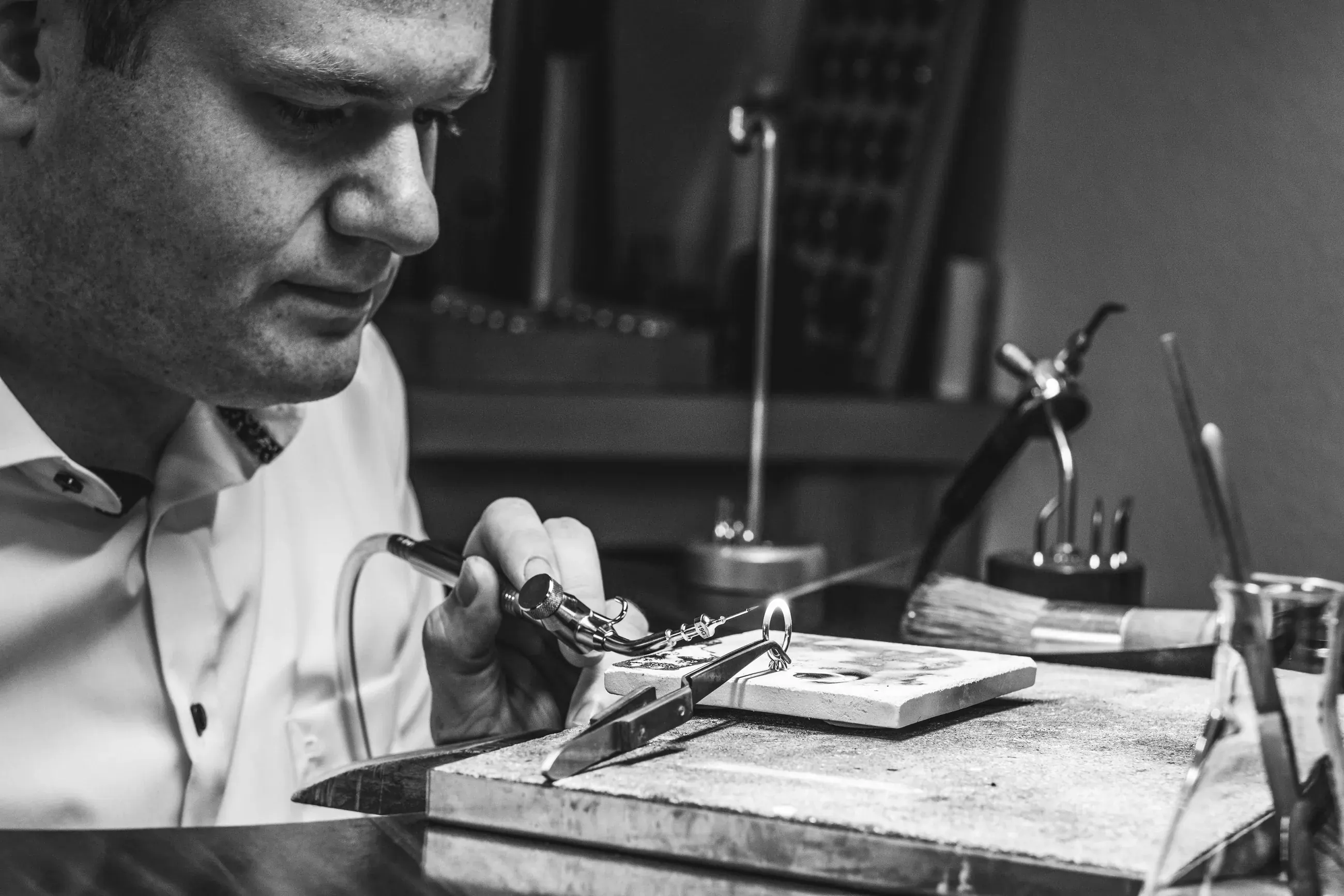 Foto aus der Werkstatt von Johannes Segelken