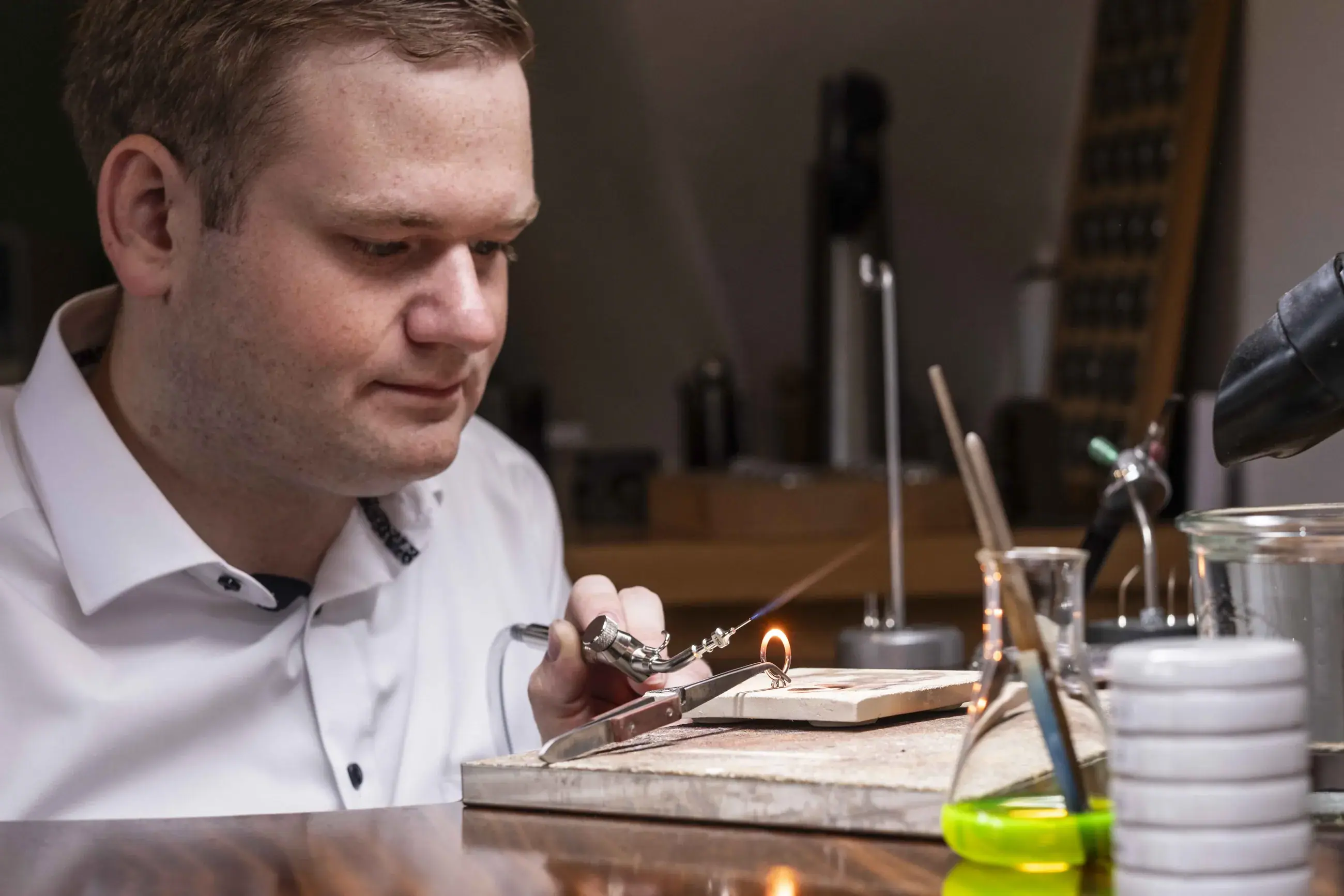 Foto aus der Werkstatt von Johannes Segelken