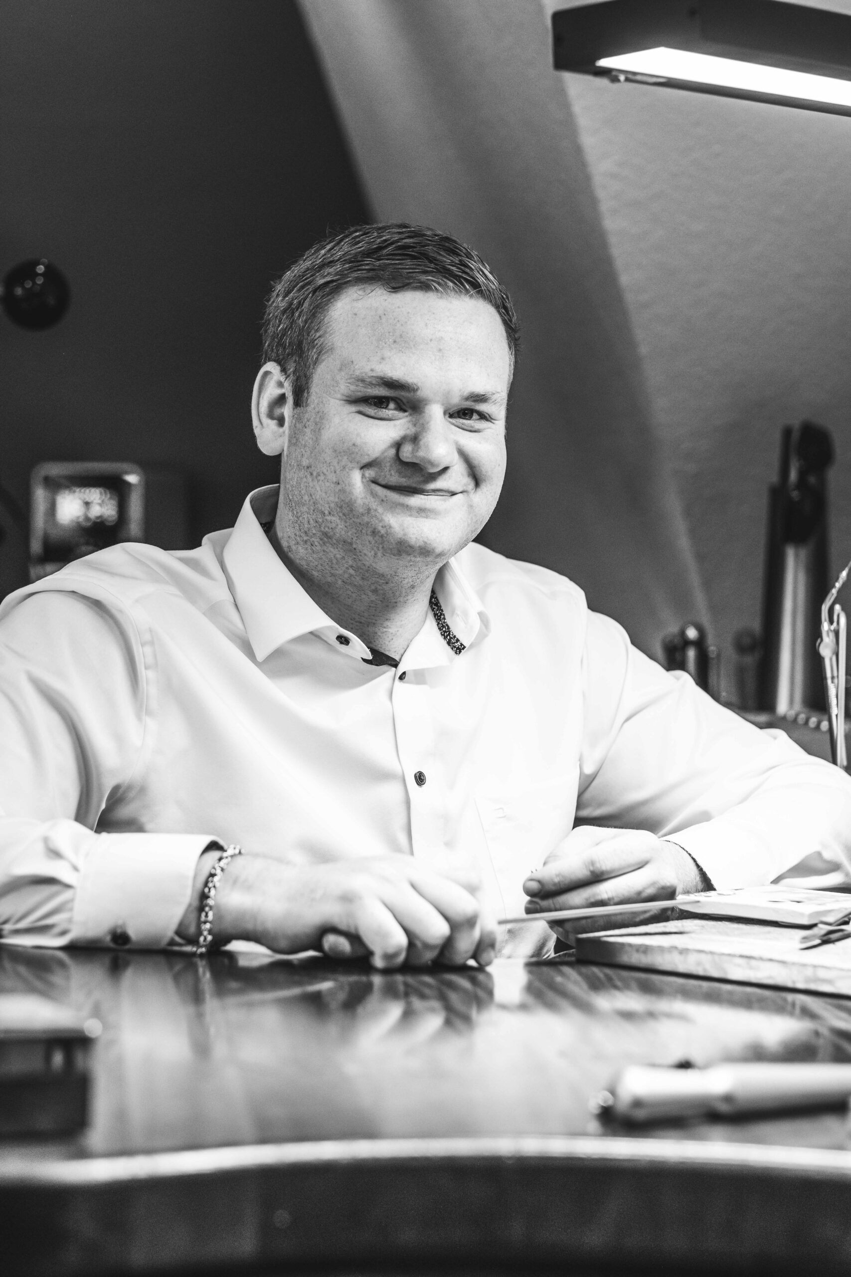 Johannes Segelken lächelt in die Kamera